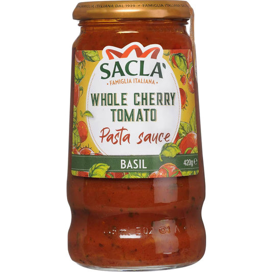 Cherry Tomato & Basil Pasta Sauce | 420g | Sacla | YG-009690-WW-058049