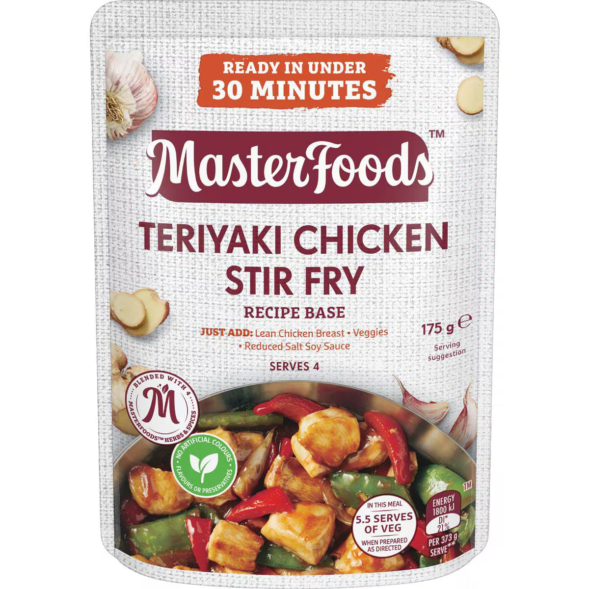 Teriyaki Chicken Stir Fry Recipe Base | 175g | Masterfoods | YG-009859-WW-058058