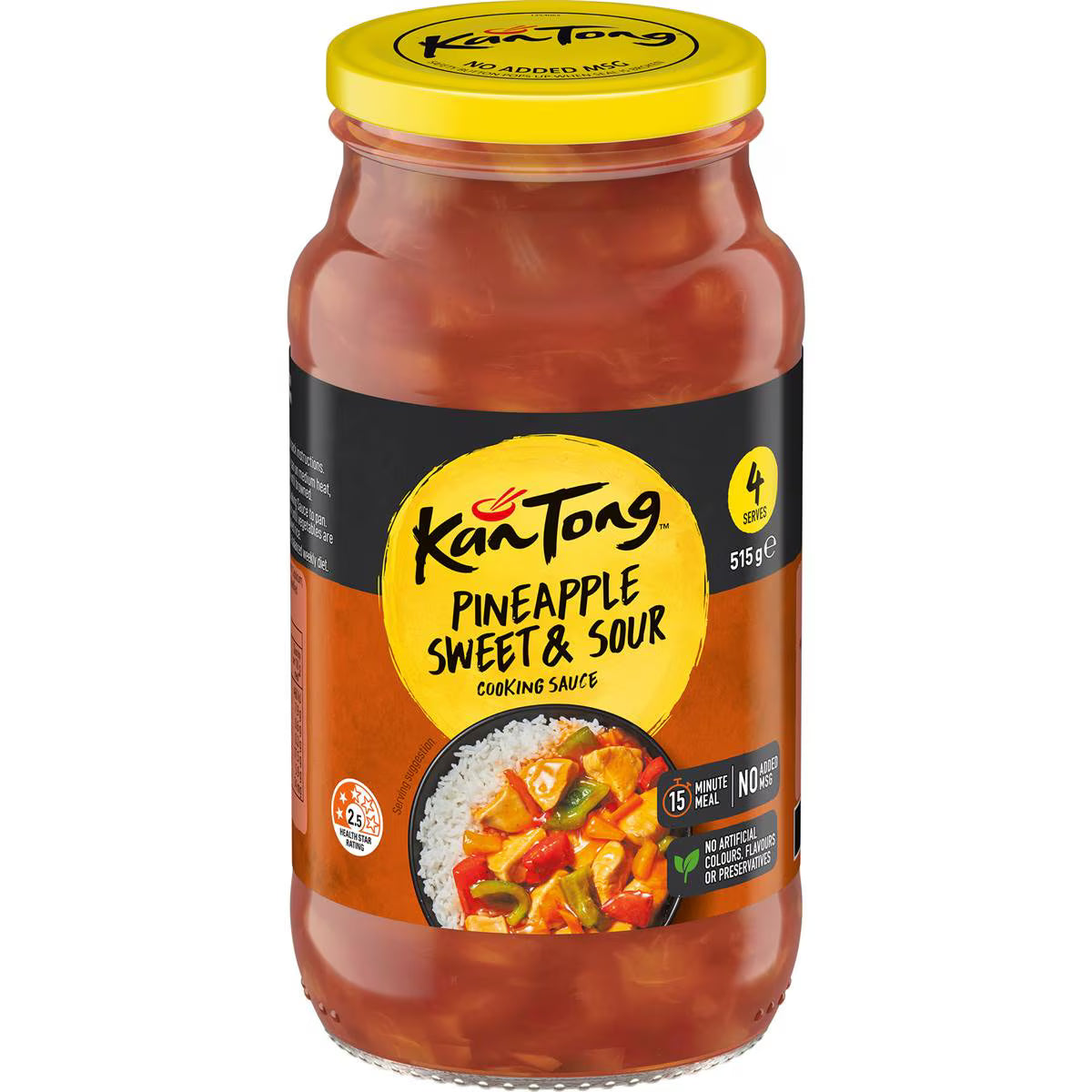 Pineapple Sweet & Sour Stir Fry Cooking Sauce | 515g | Kan Tong | YG-009532-MC-978184