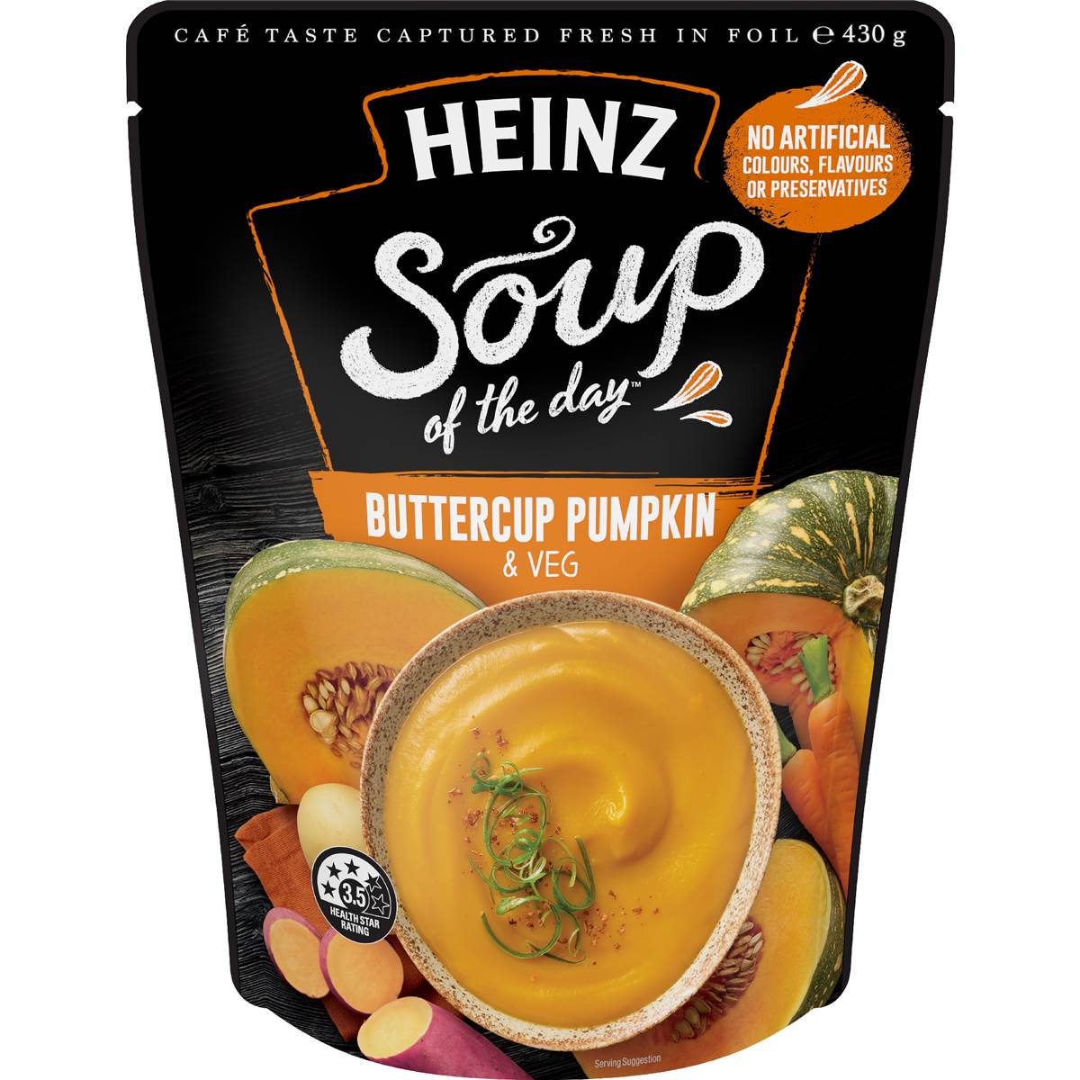 Soup Of The Day Buttercup Pumpkin & Veg Pouch | 430g | Heinz | YG-010430-WW-058109