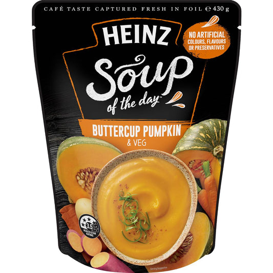 Soup Of The Day Buttercup Pumpkin & Veg Pouch | 430g | Heinz | YG-010430-WW-058109