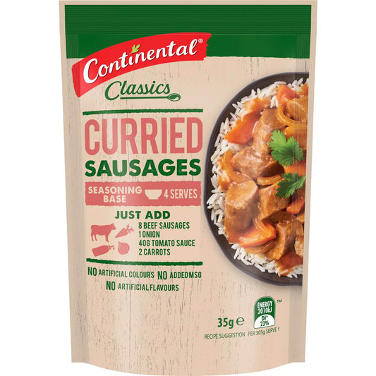 Recipe Base Curried Sausages | 35g | Continental | YG-009810-MC-978618