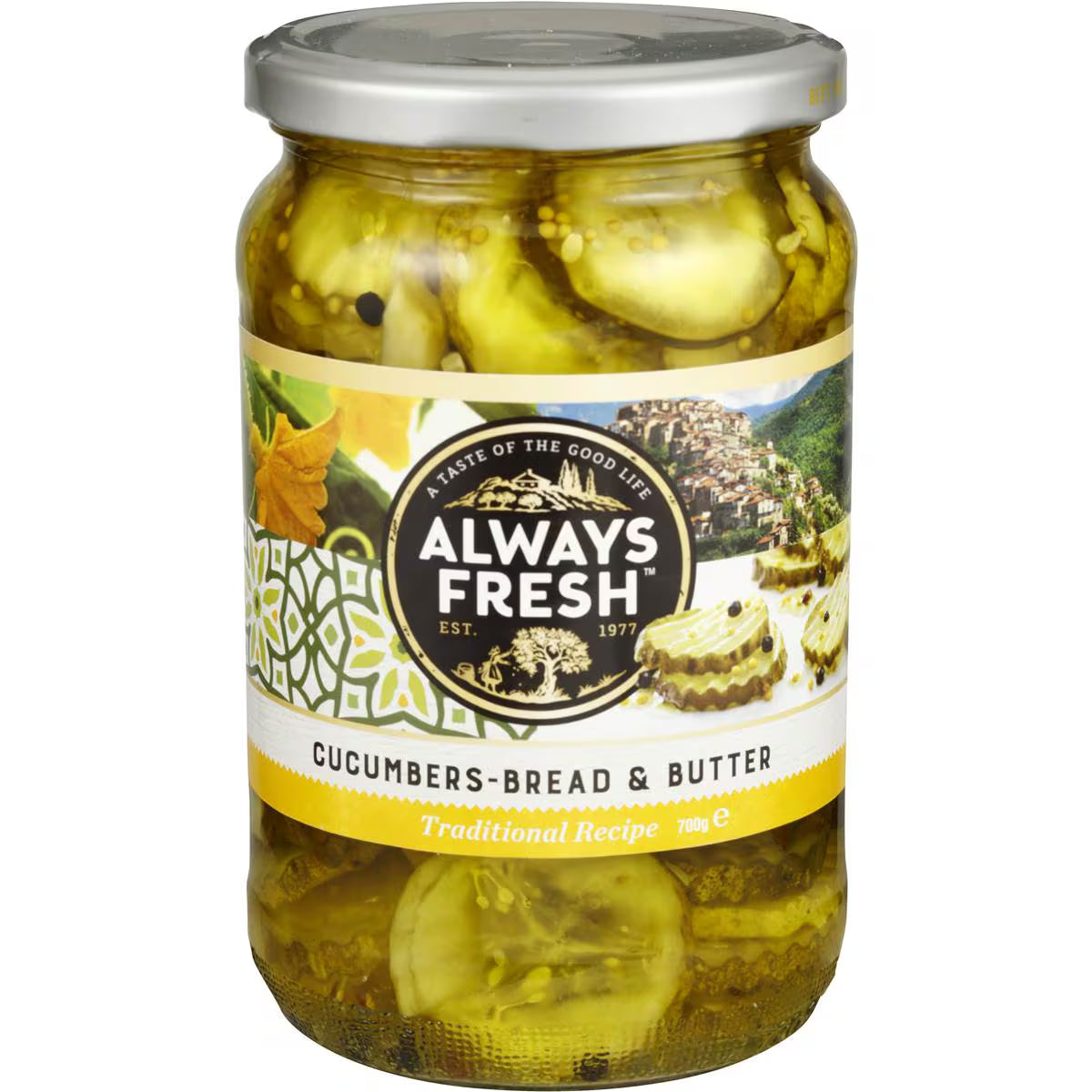 Cucumbers Bread & Butter | 700g | Always Fresh | YG-112062-MC-978448