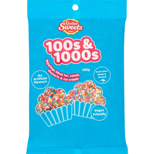 100's & 1000's | 190g | Dollar Sweets | YG-112885-MC-978336