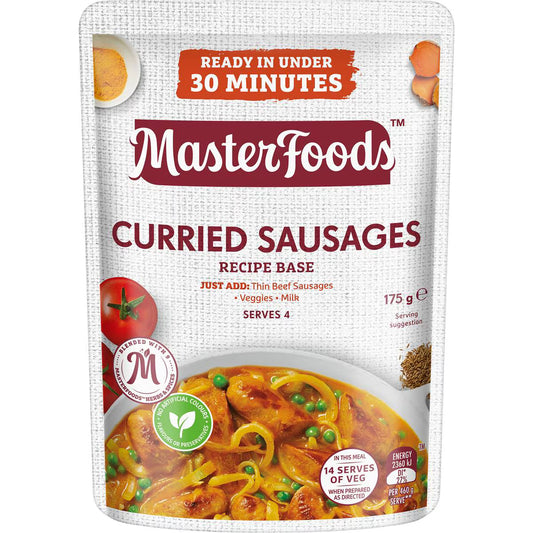 Curried Sausages Recipe Base | 175g | Masterfoods | YG-010066-WW-058292