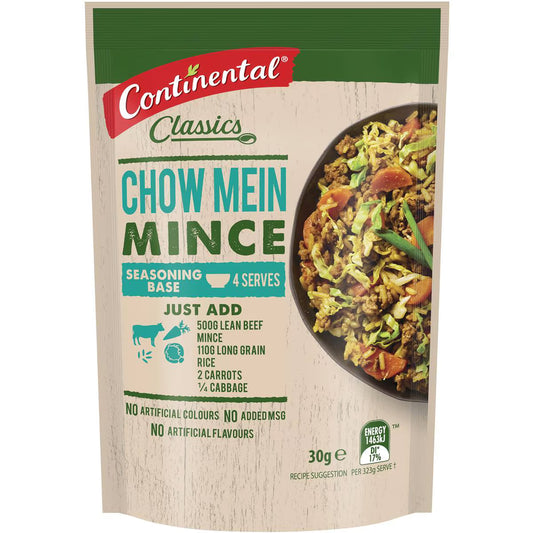 Classics Recipe Base Chow Mein Mince | 30g | Continental | YG-009858-WW-058352