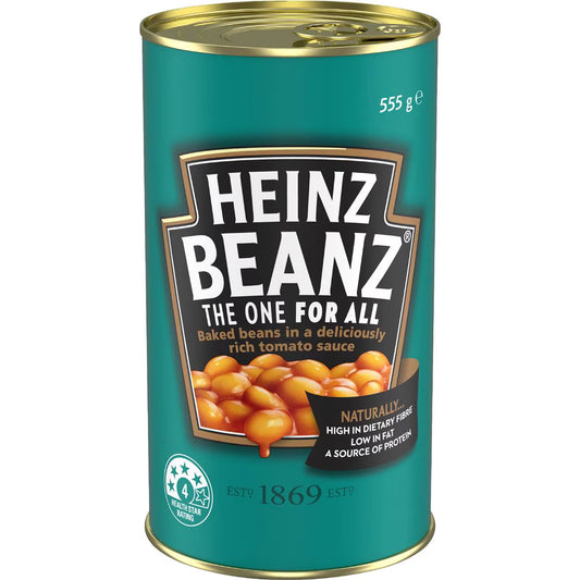Baked Beans In Tomato Sauce Canned | 555g | Heinz | YG-112947-MC-978659