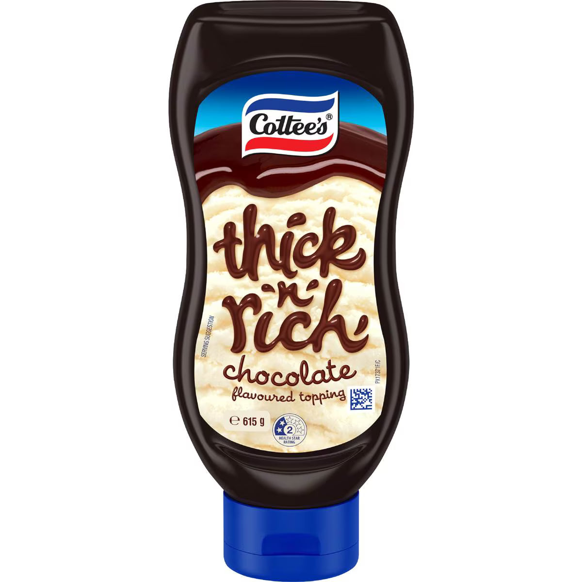 Thick 'N' Rich Chocolate Sauce Ice Cream Topping | 615g | Cottee's | YG-112023-MC-978297