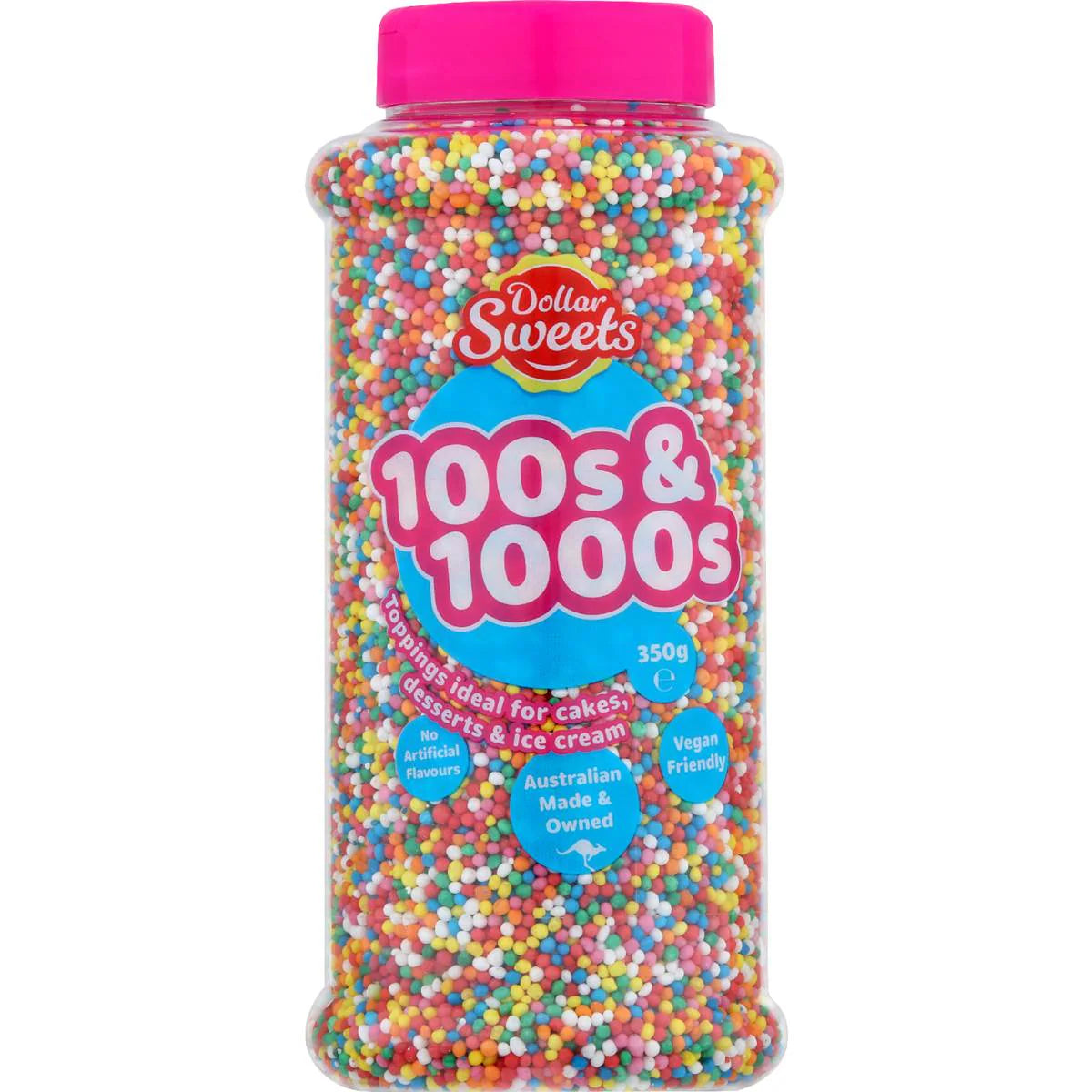 Sprinkles Magic 100s & 1000s | 350g | Dollar Sweets | YG-112884-MC-978335