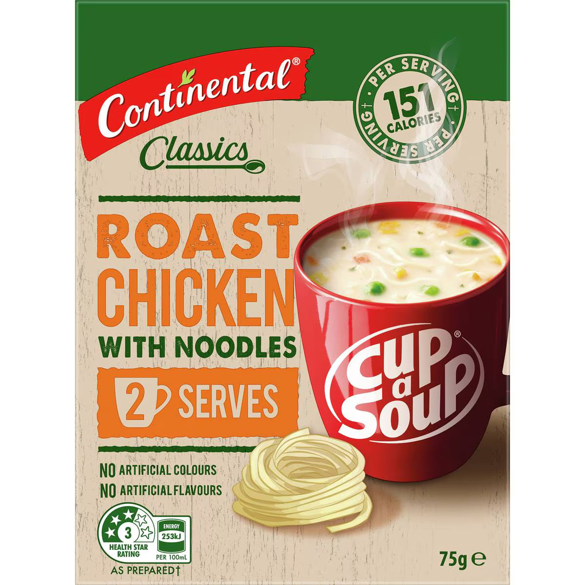 Classics Cup A Soup Roast Chicken | 75g | Continental | YG-112940-MC-978617