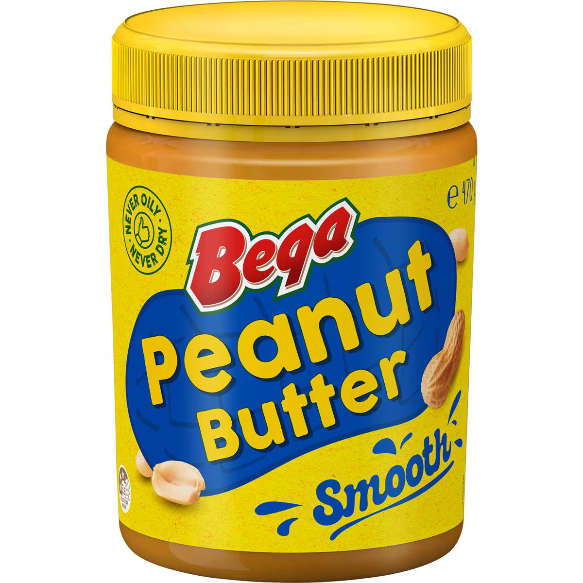 Peanut Butter Smooth | 470g | Bega | YG-112861-MC-978276