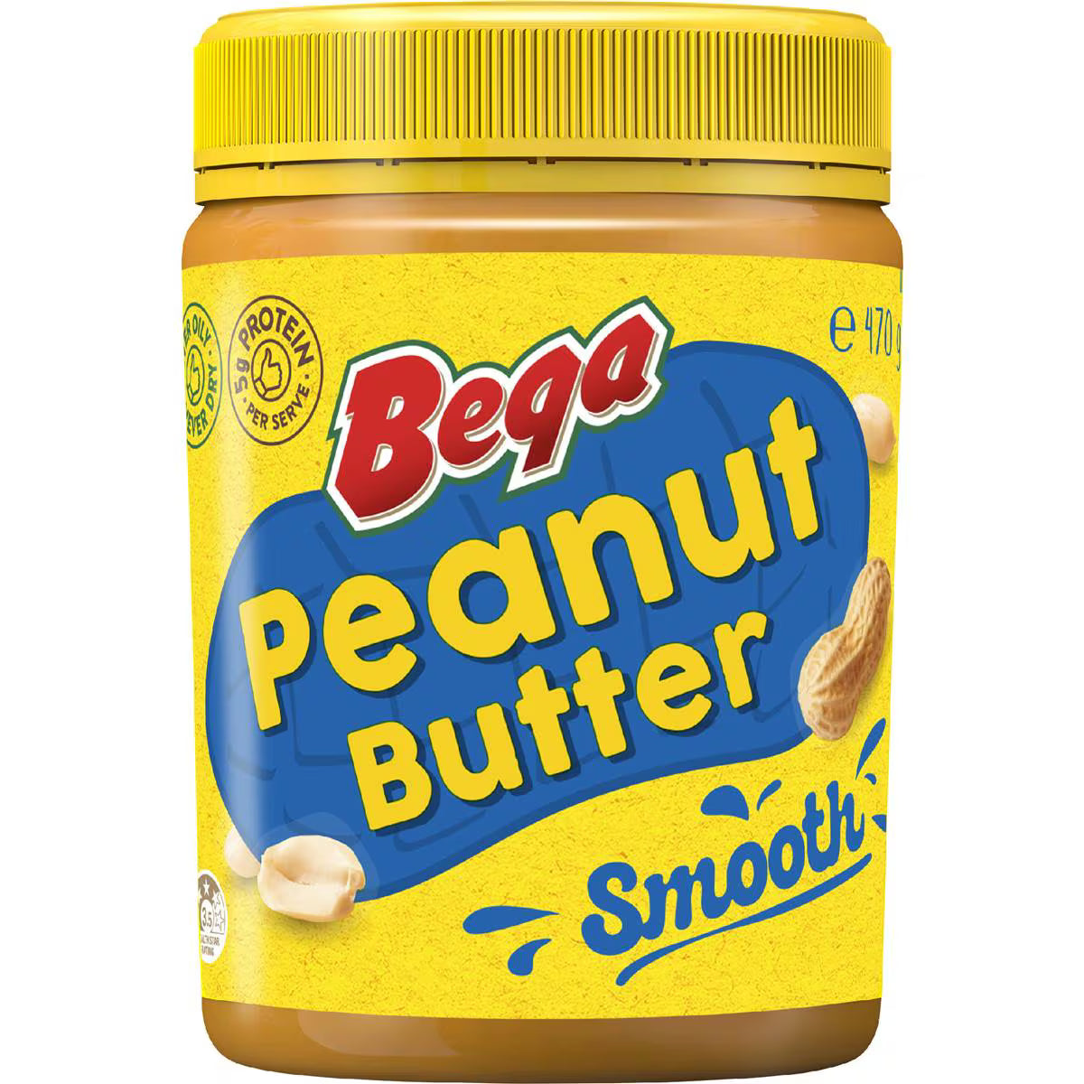 Peanut Butter Smooth | 470g | Bega | YG-112861-MC-978276