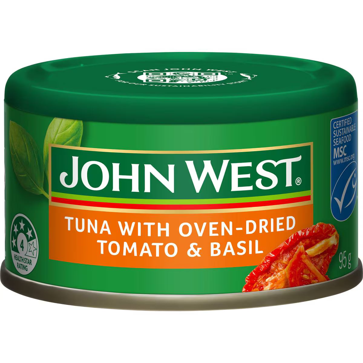 Tuna With Oven Dried Tomato & Basil | 95g | John West | YG-112086-MC-978524