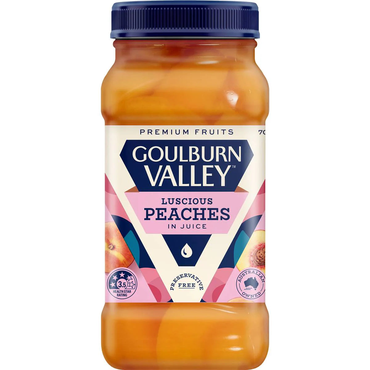 Peaches In Juice Sliced In Juice | 700g | Goulburn Valley | YG-112879-MC-978322