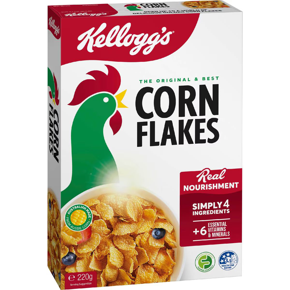 Corn Flakes Breakfast Cereal | 220g | Kellogg's | YG-112735-MC-977788