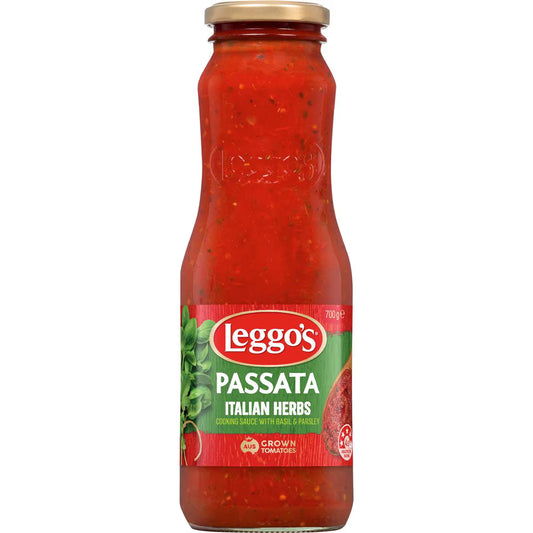 Australian Tomato Passata Sauce With Italian Herbs | 700g | Leggo's | YG-113005-MC-979029