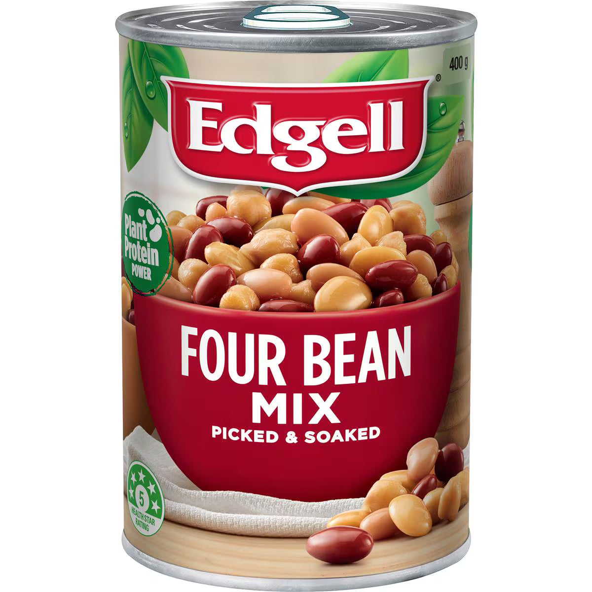 Four Bean Mix Picked & Soaked Canned Legumes | 400g | Edgell | YG-112103-MC-978595