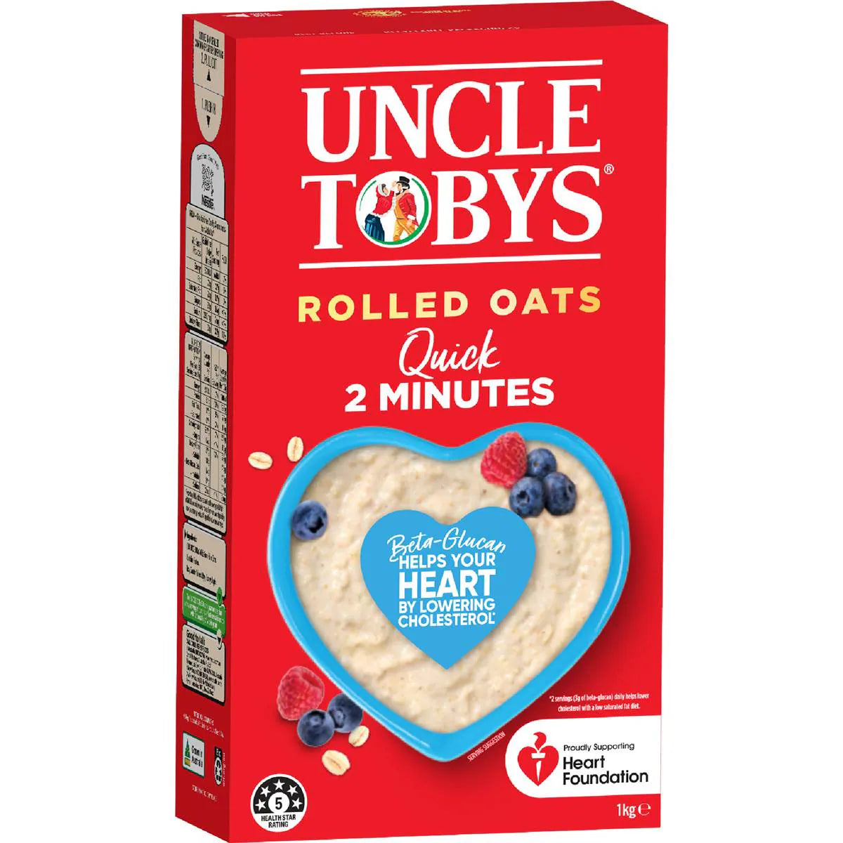 Rolled Oats Quick Porridge Oats Porridge | 1kg | Uncle Tobys | YG-112728-MC-151384