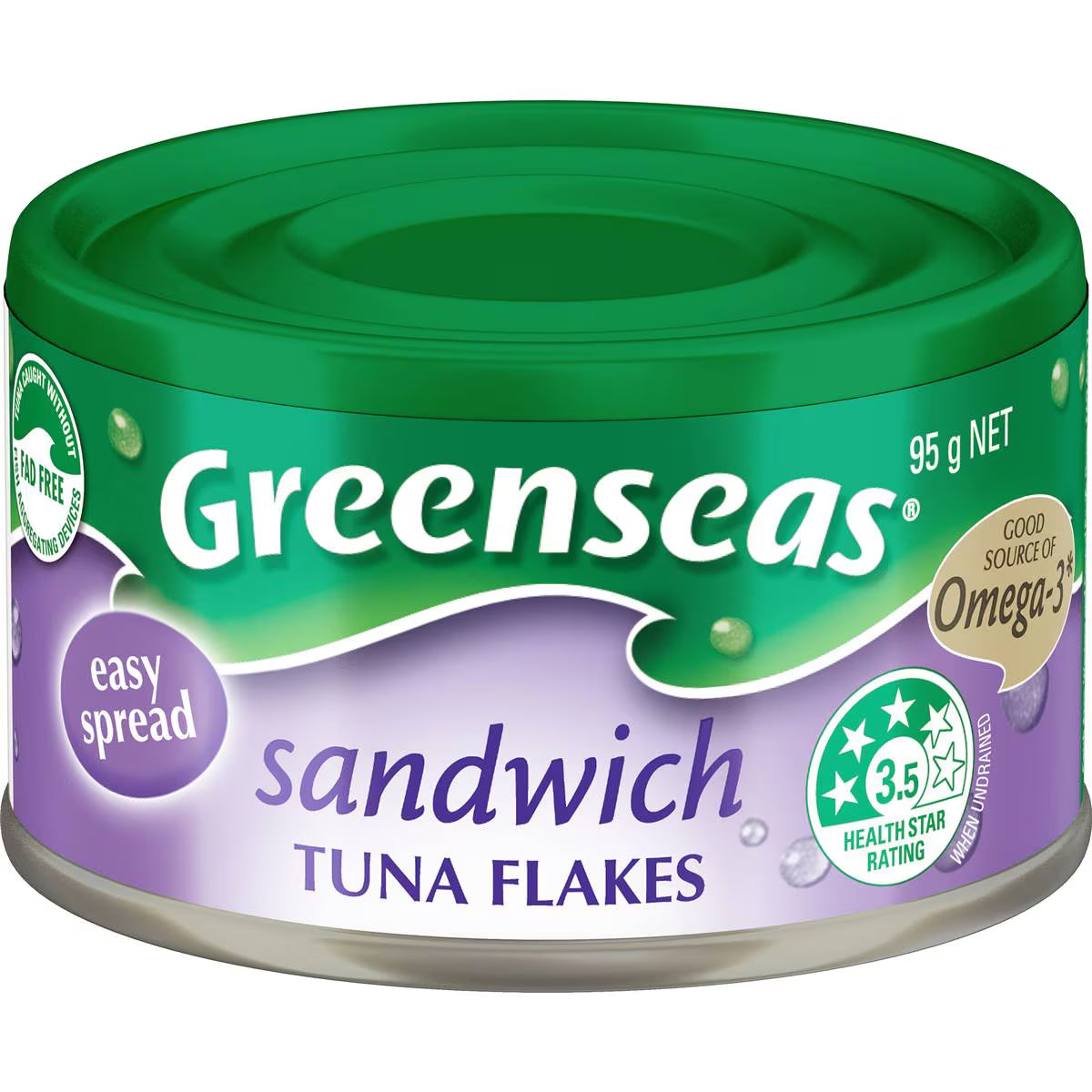 Sandwich Tuna Flakes Sandwich Flakes | 95g | Greenseas | YG-112070-MC-978466