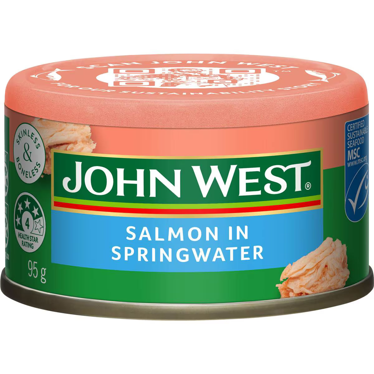 Salmon In Springwater Salmon In Springwater | 95g | John West | YG-008081-WW-058586