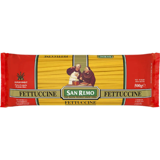 Fettuccine Pasta | 500g | San Remo | YG-112190-MC-979002