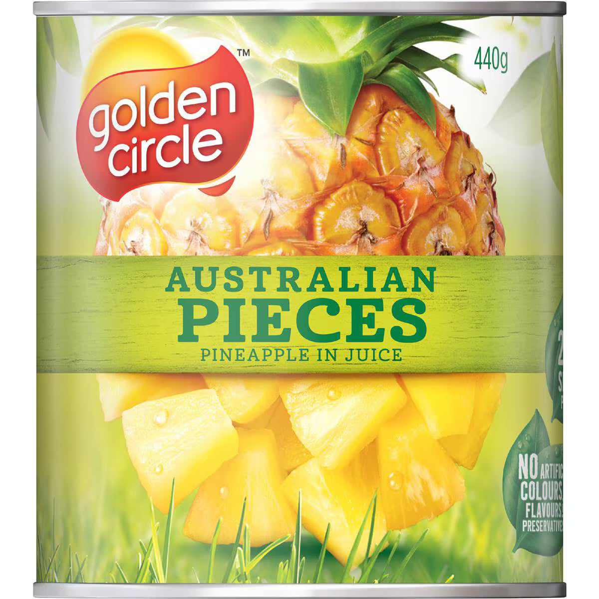 Australian Canned Fruit Tinned Pineapple Pieces In Juice | 440g | Golden Circle | YG-112027-MC-978314