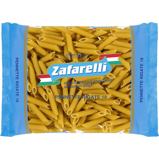 Pennette Rigate Pasta No 18 | 500g | Zafarelli | YG-113011-MC-979045
