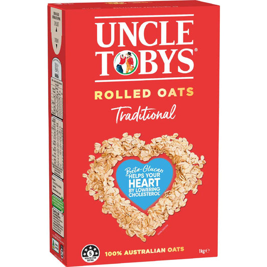 Rolled Oats Traditional Porridge | 1kg | Uncle Tobys | YG-111858-MC-977765