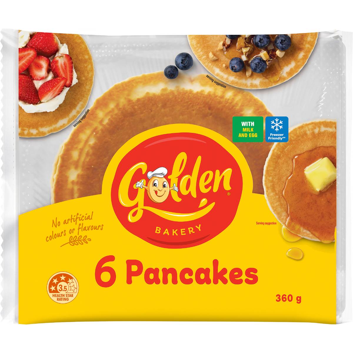 Pancakes | 360g | Golden | YG-007513-WW-059283