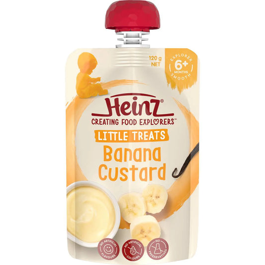 Baby Food Banana Custard 8 Months | 120g | Heinz | YG-112213-MC-979764