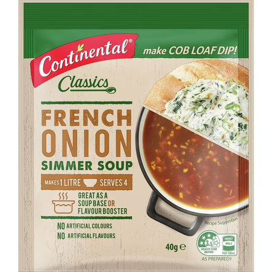 Classics Simmer Soup French Onion | 40g | Continental | YG-009925-WW-059584
