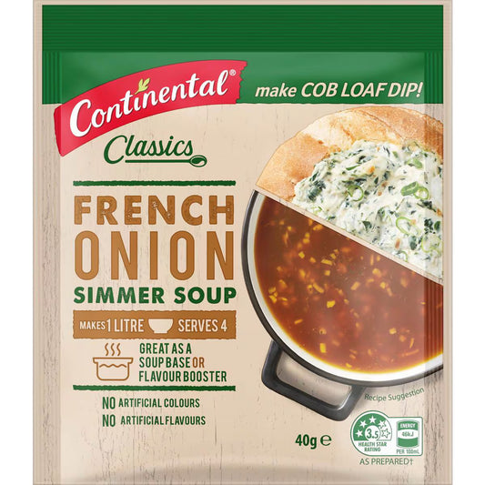 Classics Simmer Soup French Onion | 40g | Continental | YG-009925-WW-059584