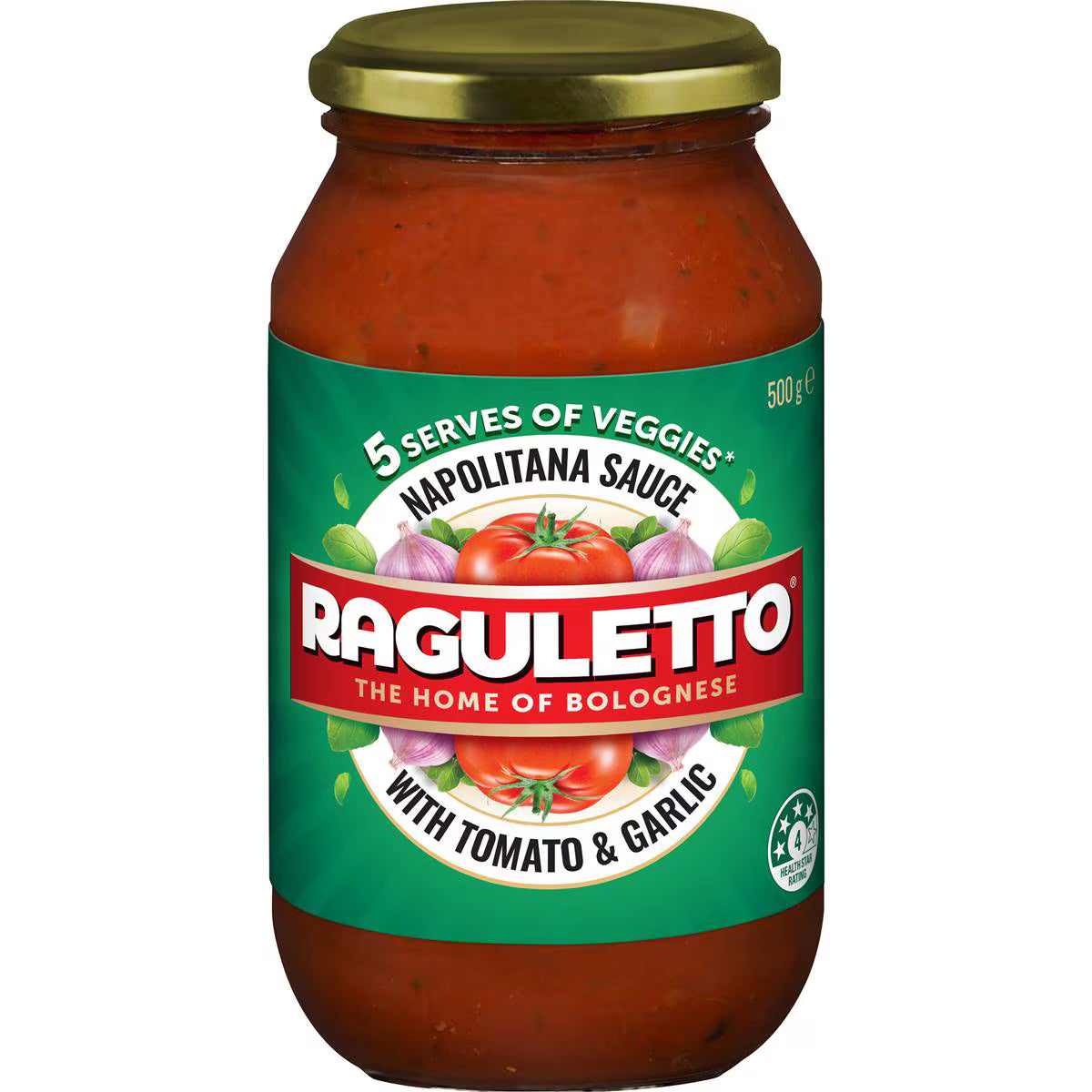 Napolitana Bolognese Pasta Sauce With Tomato & Garlic | 500g | Raguletto | YG-112194-MC-979018