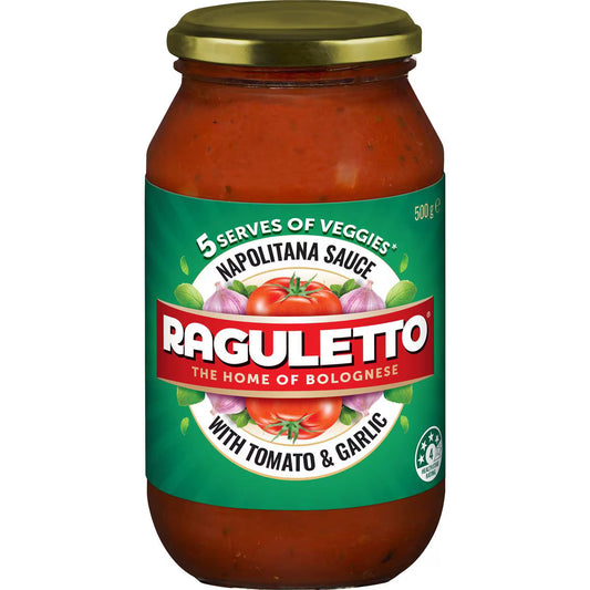 Napolitana Bolognese Pasta Sauce With Tomato & Garlic | 500g | Raguletto | YG-112194-MC-979018