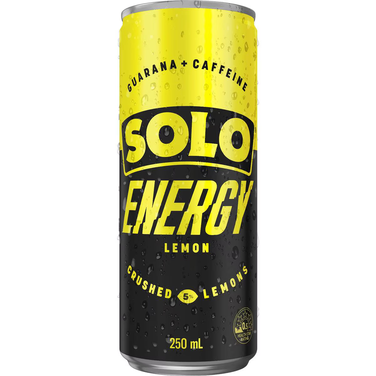 Energy Drink Lemon Flavour Can Lemon | 250ml | Solo | YG-111452-MC-975449