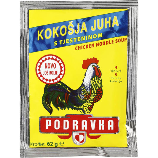 European Foods Chicken Noodle Soup | 62g | Podravka | YG-009950-WW-061470