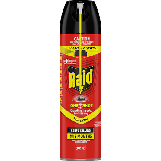 One Shot Crawling Insects Surface Spray Target Kill | Each | Raid | YG-113103-MC-980630