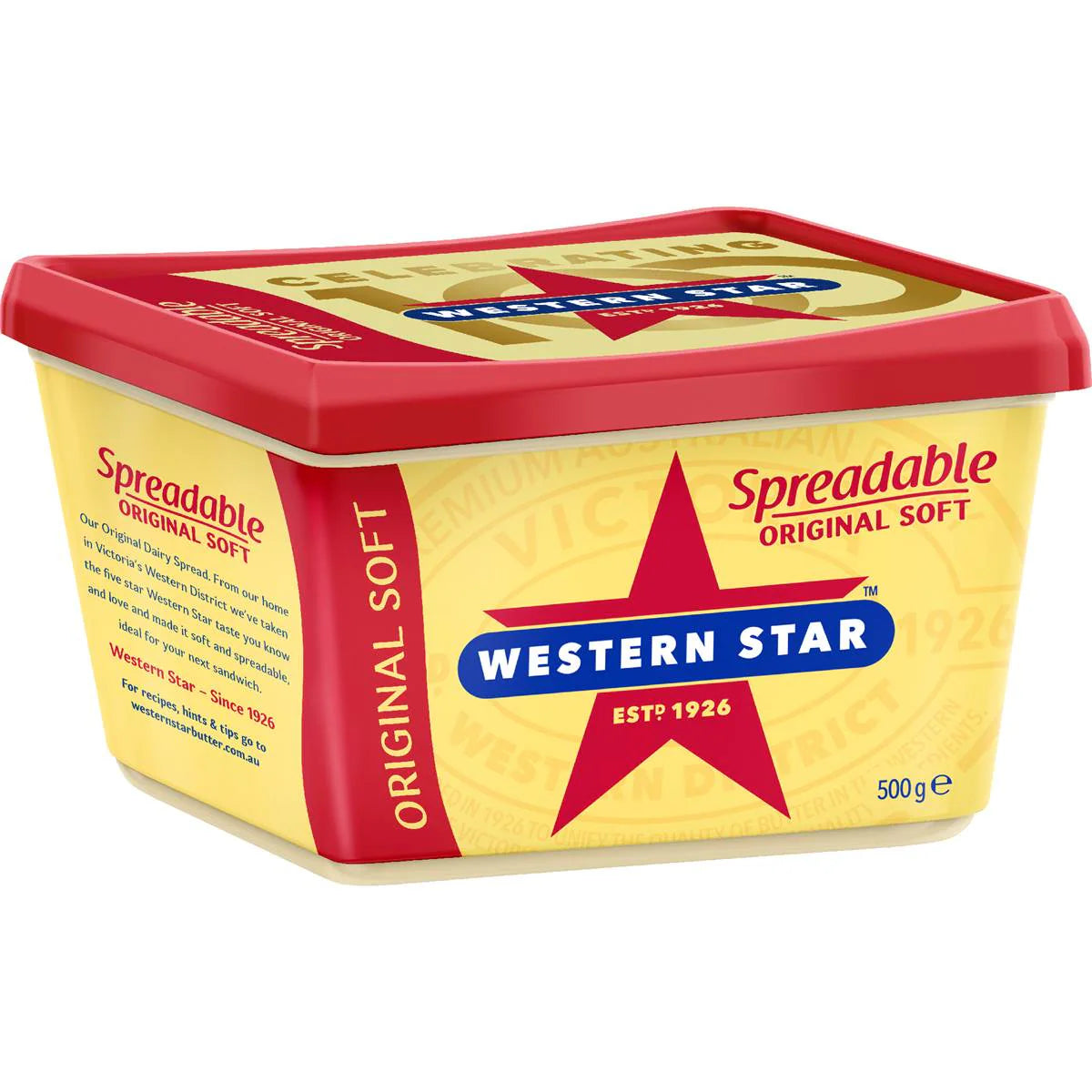 Original Spreadable Butter Blend Tub | 500g | Western Star | YG-112360-MC-980942