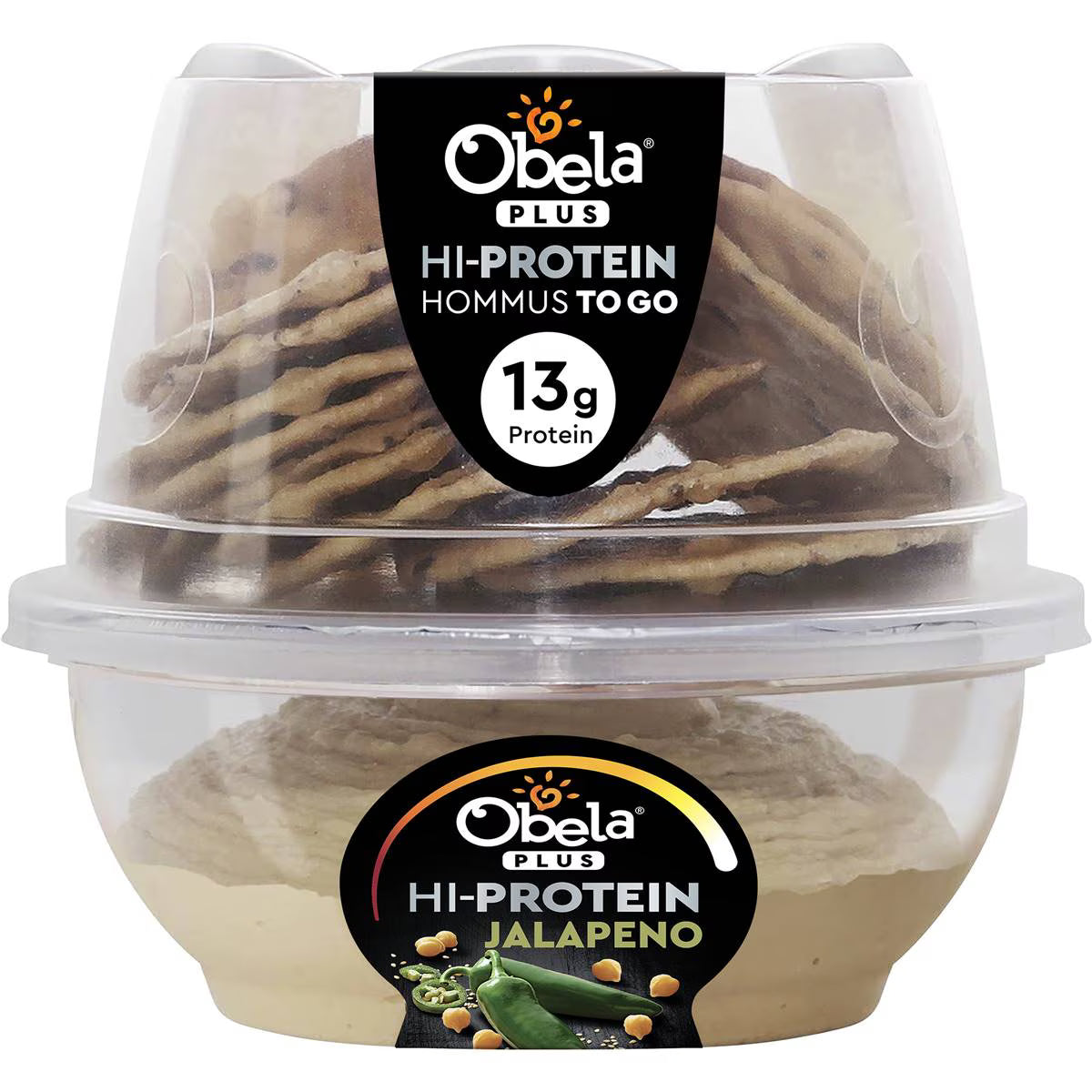 Hi-Protein To Go Jalapeno Hommus | 125g | Obela | YG-112332-MC-980829
