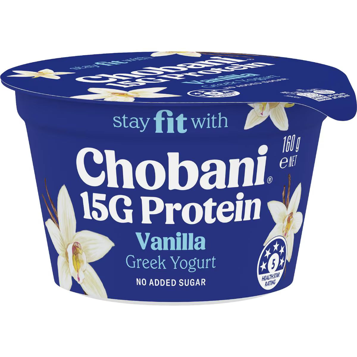 15g Protein Greek Yogurt Vanilla | 160g | Chobani | YG-112347-MC-980888