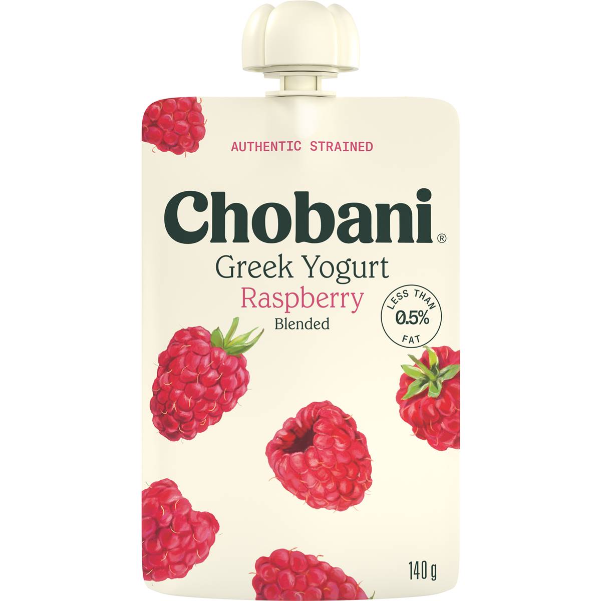 Raspberry Greek Yoghurt Pouch Yoghurt Pouch | 140g | Chobani | YG-112391-MC-981123