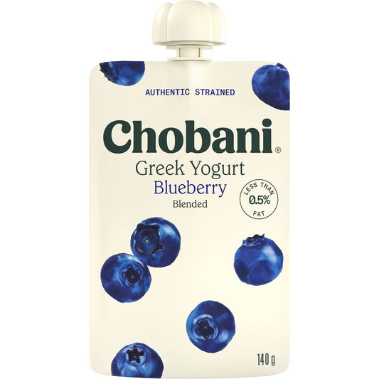 Blueberry Greek Yoghurt Pouch Yoghurt Pouch | 140g | Chobani | YG-113169-MC-981119