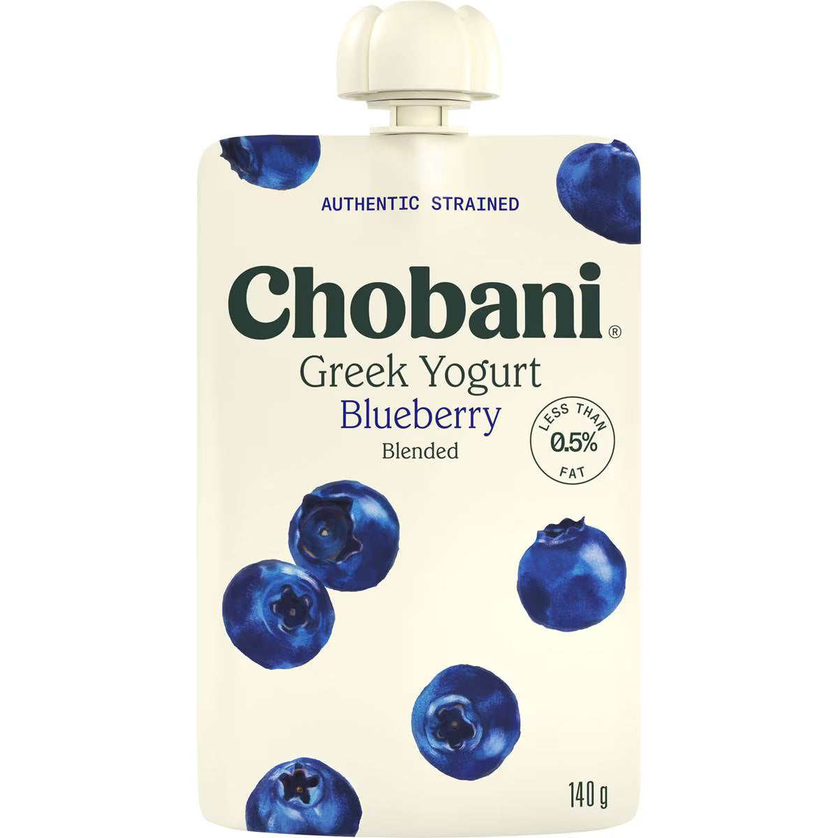 Blueberry Greek Yoghurt Pouch Yoghurt Pouch | 140g | Chobani | YG-113169-MC-981119