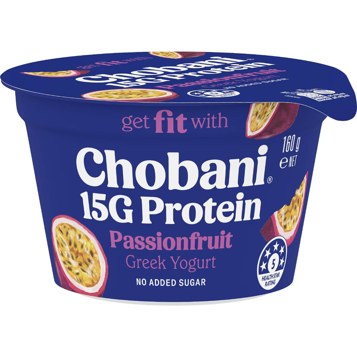 15g Protein Greek Yogurt Passionfruit | 160g | Chobani | YG-113134-MC-980887