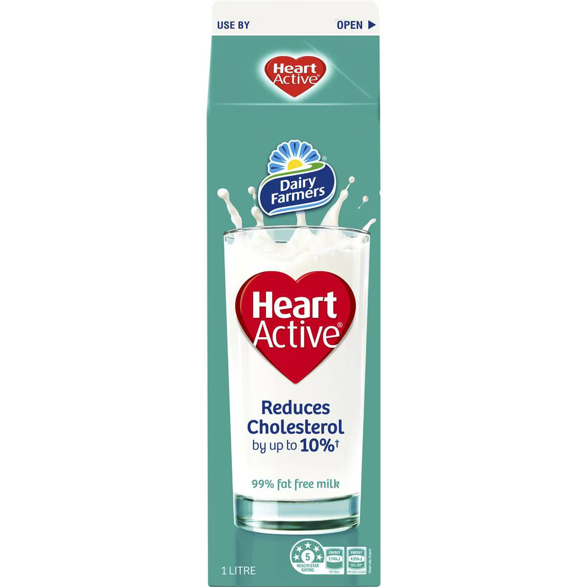 Heart Active Milk | 1L | Dairy Farmers | YG-007093-WW-082932