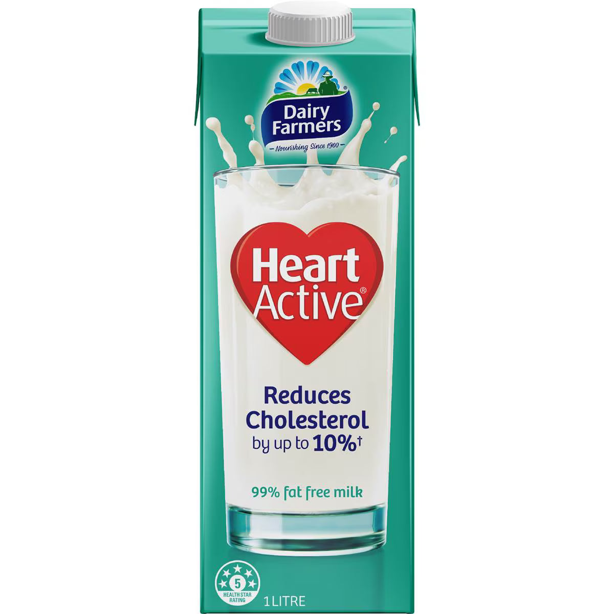 Heart Active Milk | 1L | Dairy Farmers | YG-007093-WW-082932