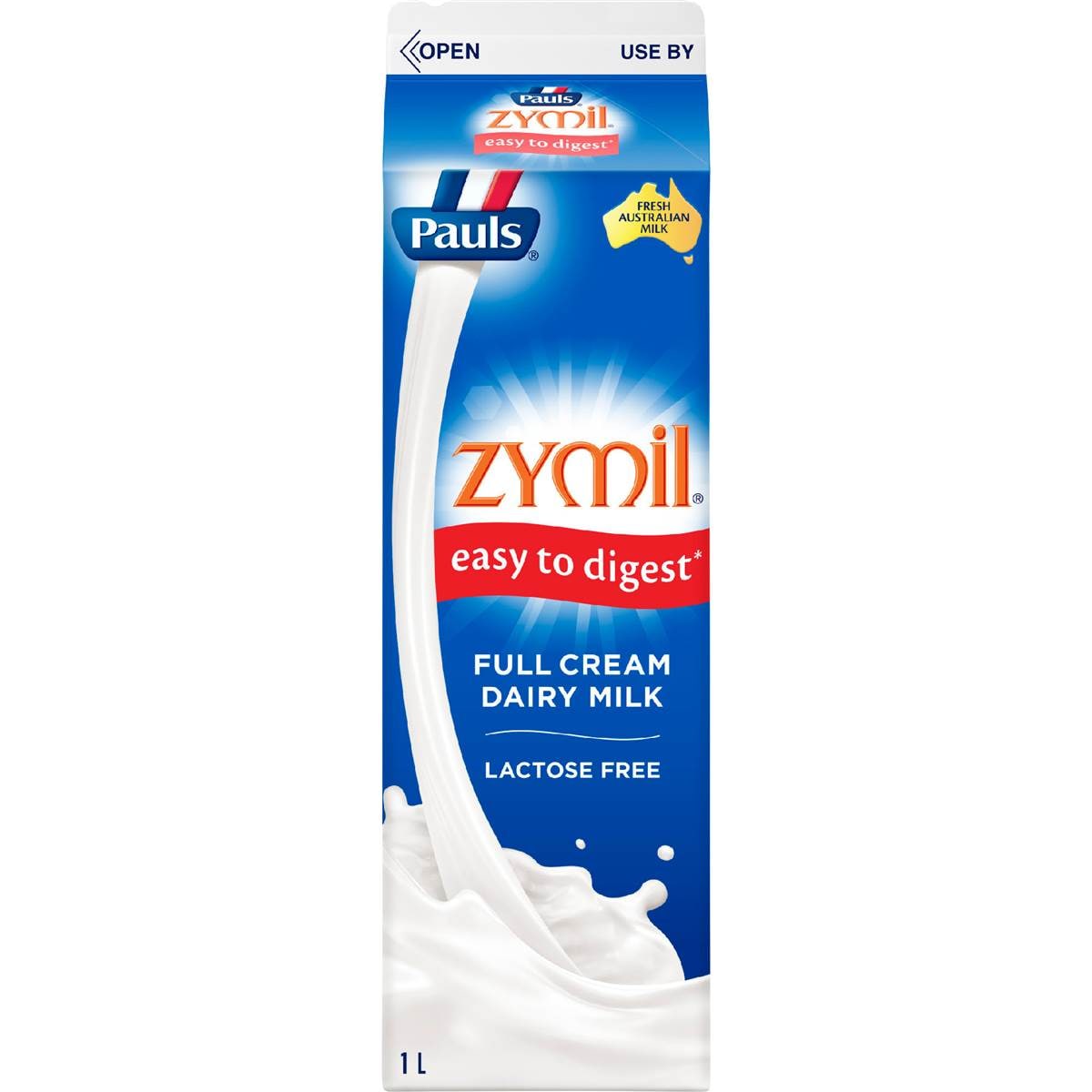 Lactose Free Full Cream Milk | 1L | Pauls Zymil | YG-007482-WW-082974
