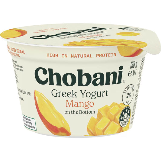 Greek Yoghurt Mango | 160g | Chobani | YG-113138-MC-980898