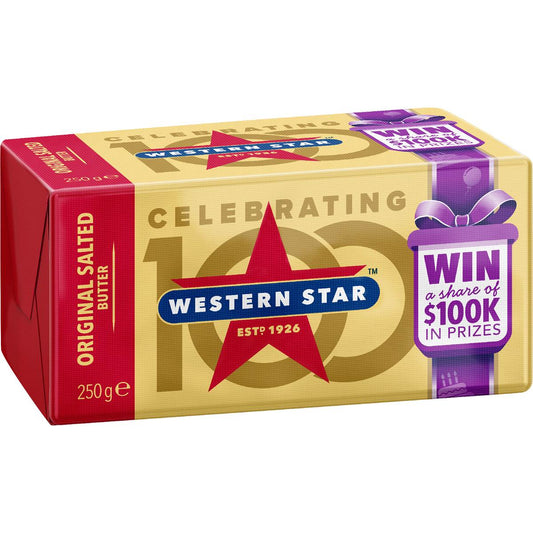 Salted Butter Block Butter Block | 250g | Western Star | YG-112353-MC-980925
