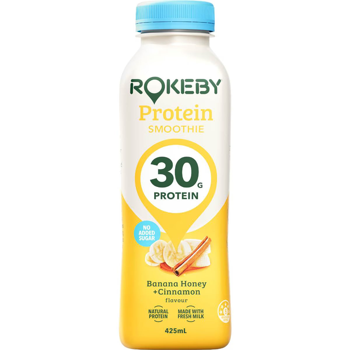 Protein Smoothie Banana Honey Cinnamon | 425ml | Rokeby | YG-010453-WW-083072